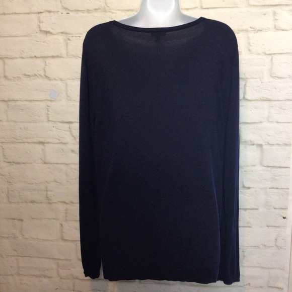 Talbots Lightweight “Anchors” Sweater Size M - Picture 7 of 8